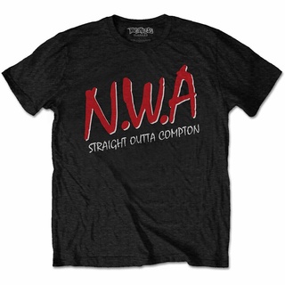 T-shirt  เสื้อยืดลําลอง แขนสั้น พิมพ์ลาย N.W.A Traight Outta Compton ออกแบบดี แฟชั่นสําหรับผู้ชายS-5XL