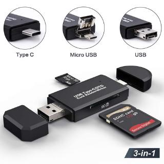 สินค้า อะแดปเตอร์แฟลชไดรฟ์ wemitom USB 3.0 / 2.0 Type C Micro TF / SD