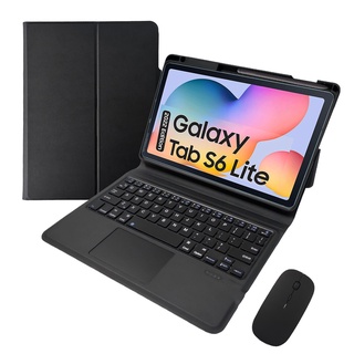 เคสแป้นพิมพ์ทัชแพดไร้สาย สําหรับ Samsung Galaxy Tab S6 S7 Lite 10.4 นิ้ว 2022 SM-P610 P615 SM-P613 SM-P619