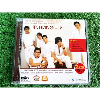 VCD แผ่นเพลง U.H.T อัลบั้ม Vol.2 Concert Karaoke : UHT - 2U" วง UHT