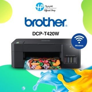 ภาพย่อรูปภาพสินค้าแรกของBrother เครื่องพิมพ์มัลติฟังก์ชันอิงค์แท็งก์ DCP-T420W / T220 มาพร้อมฟังก์ชันการใช้งาน 3-in-1: Print / Copy / ScanWIFI