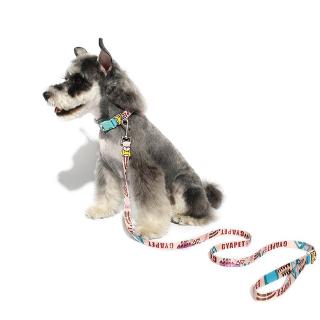 Pet collar dog collar leash cartoon cute adjustable small and medium dog big dog collar