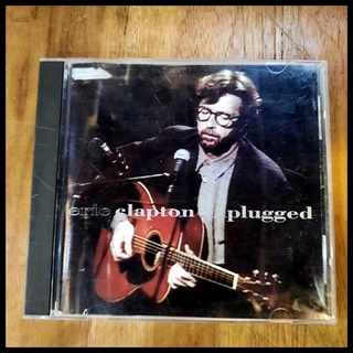 Used CD ซีดีเพลงสากล  Eric Clapton - Unplugged  ( Used CD  ) U.S.A. สภาพ B