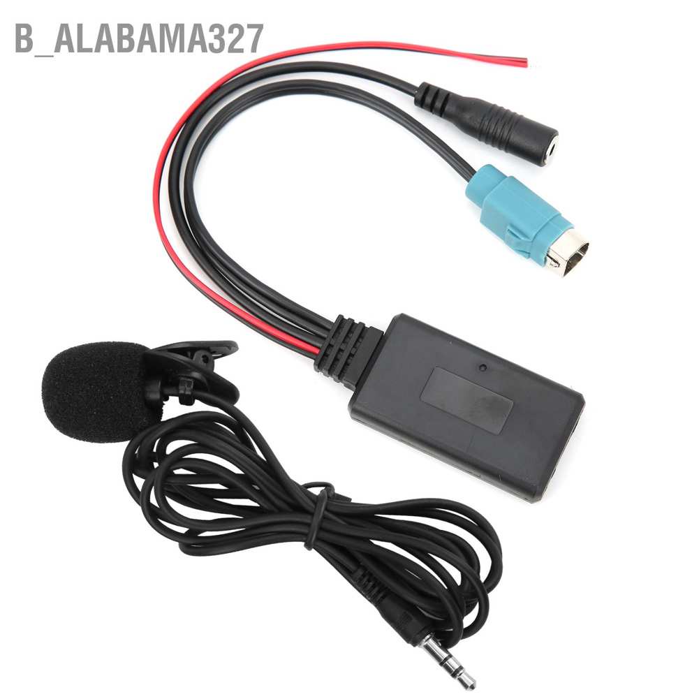 alabama327-อะแดปเตอร์สายเคเบิลบลูทูธ-5-0-aux-พร้อมไมโครโฟน-สําหรับ-alpine-kce-236b-cda-9852-e-cde-9887-r