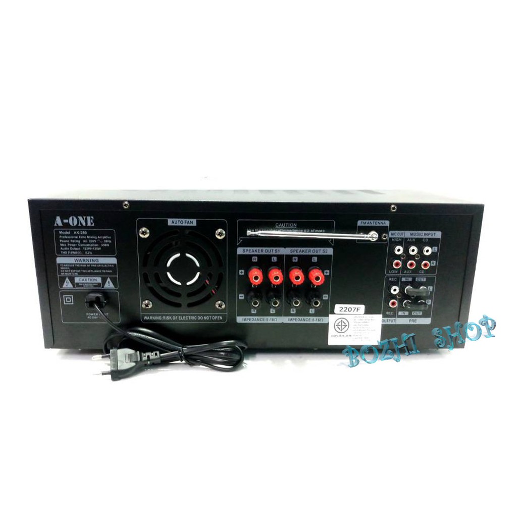 amplifier-เครื่องแอมป์ขยายเสียง-digital-mixing-amplifier-มี-bluetooth-usb-mp-3-sd-card-fm-รุ่น-ak-250