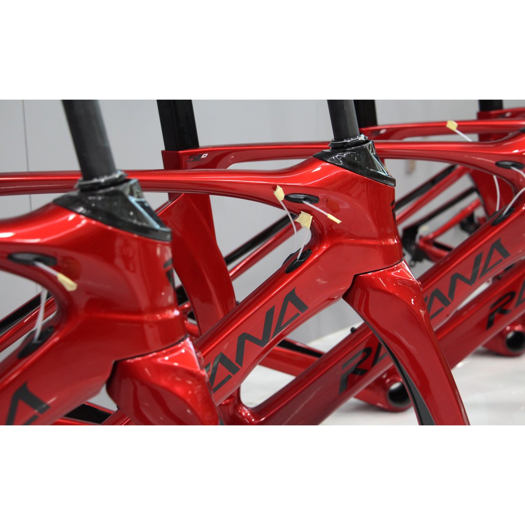 เฟรมจักรยานคาร์บอน-ratana-sl0-สี-jet-red-เฟรมเท่านั้น