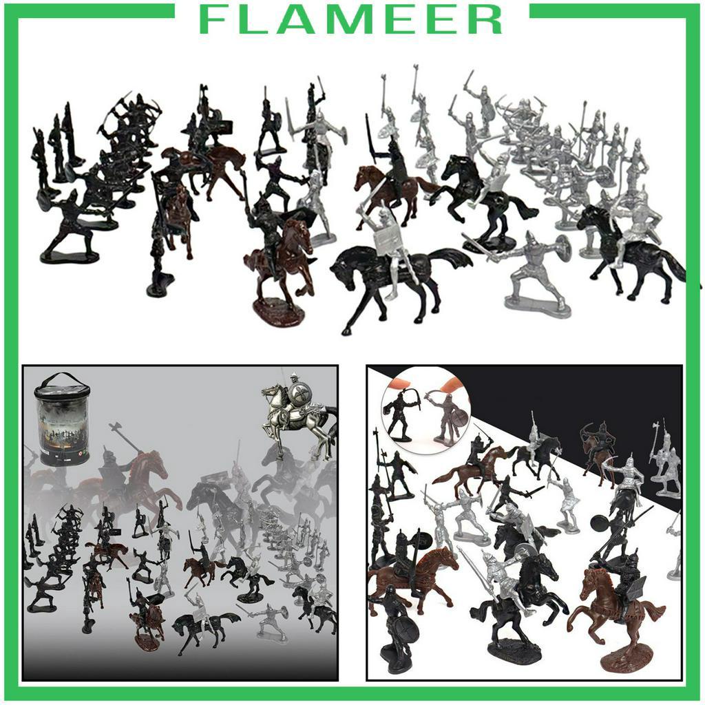 flameer-ของเล่นโมเดลนักรบอัศวินพลาสติก