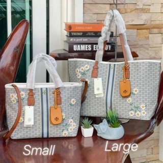 Tory ทรงshopping รุ่น Gemini link Canvas Small Tote