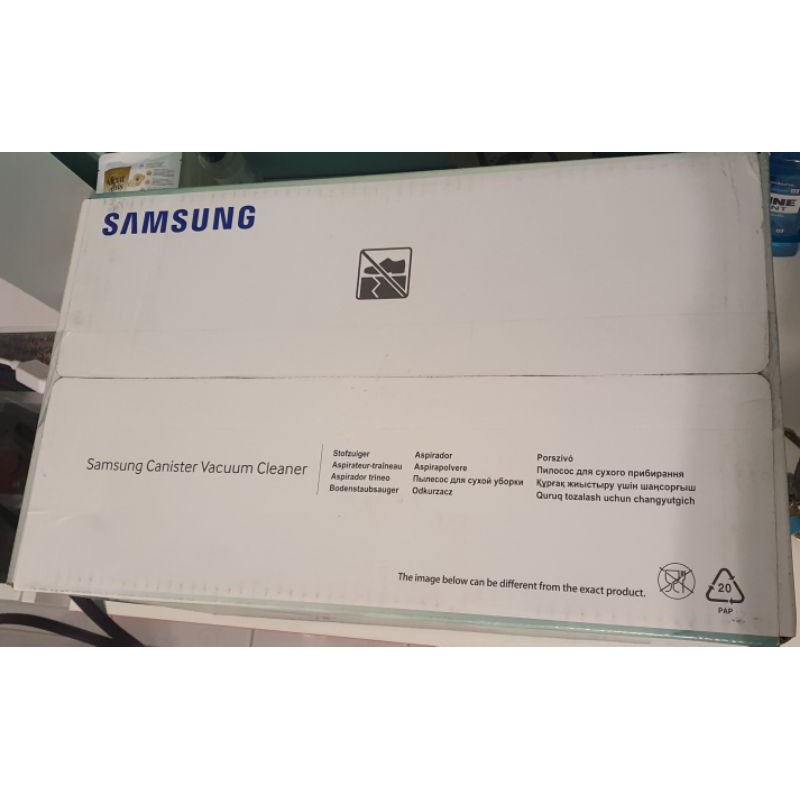 เครื่องดูดฝุ่น Samsung SC4540 พลังแรง พร้อมถังเก็บฝุ่น Twin chamber ...
