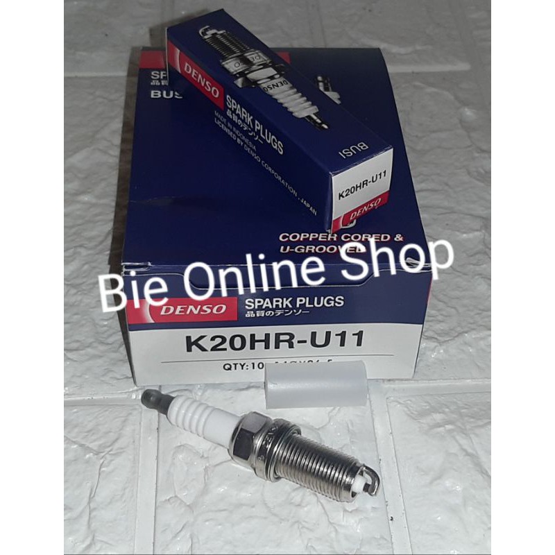 DENSO K20HR-U11 SPARK PLUG TOYOTA INNOVA FORTUNER ETIOS HILUX | Shopee ...