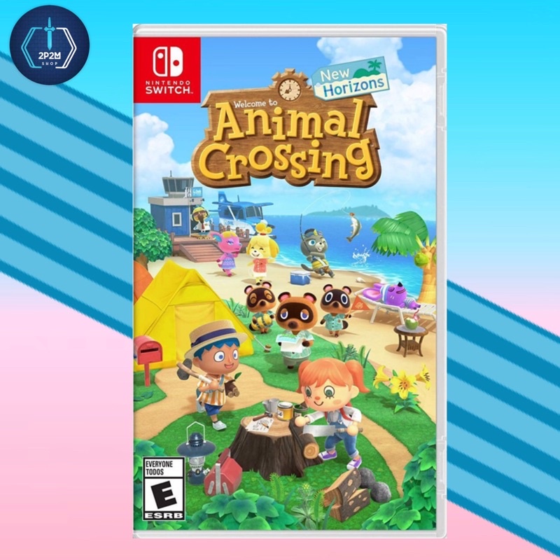 มือ1-พร้อมส่ง-แผ่นเกม-nintendo-switch-animal-crossing