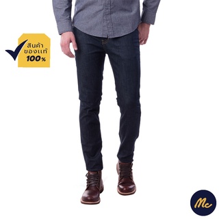Mc JEANS กางเกงยีนส์ กางเกงขายาว กางเกงยีนส์ แม็ค แท้ ผู้ชาย ทรงขาเดฟ สียีนส์ ทรงสวย คลาสสิค MBD1128