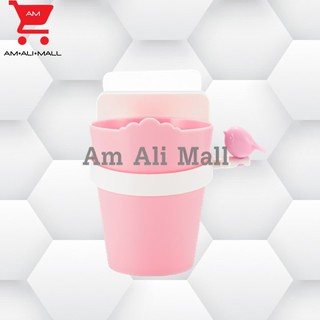 Am Ali Mall ห้องนำ้ ที่แขวน ที่แขวนแปรงสีฟัน ที่เก็บแปรงสีฟันติดผนัง ของใช้ในห้องน้ำ อุปกรณ์จัดเก็บในห้องน้ำ