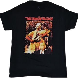 เสื้อยืดพิมพ์ลายแฟชั่น0u4X    เฉพาะ  เสื้อยืดหนังภาพยนตร์ THE TEXAS CHAINSAW MASSACRE ลิขสิทธิ์แท้   Clothing     To