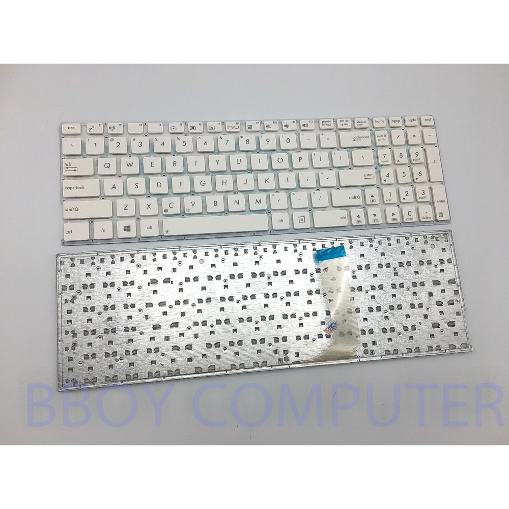 asus-keyboard-คีย์บอร์ด-asus-k556-a556-x556-k556u-a556ua-x556-x556ua-x556ub-x556uf-x556uj-x556uq-x556ur-x556uv-สีขาว