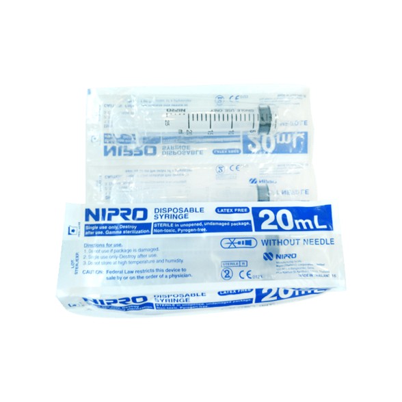 nipro-syringe-ไซริ้ง-กระบอกฉีดยา-20ml-ยกกล่อง-สั่่งมากกว่า-1-กล่องรบกวนส่ง-kerry-ค่ะ