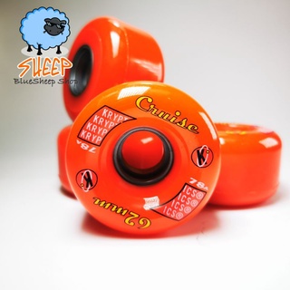 ล้อสเก็ต roller skate​ Kryptonics แพ๊ค 4 ล้อ Cruise ROUGE 62mm-78a Quad roller skate​