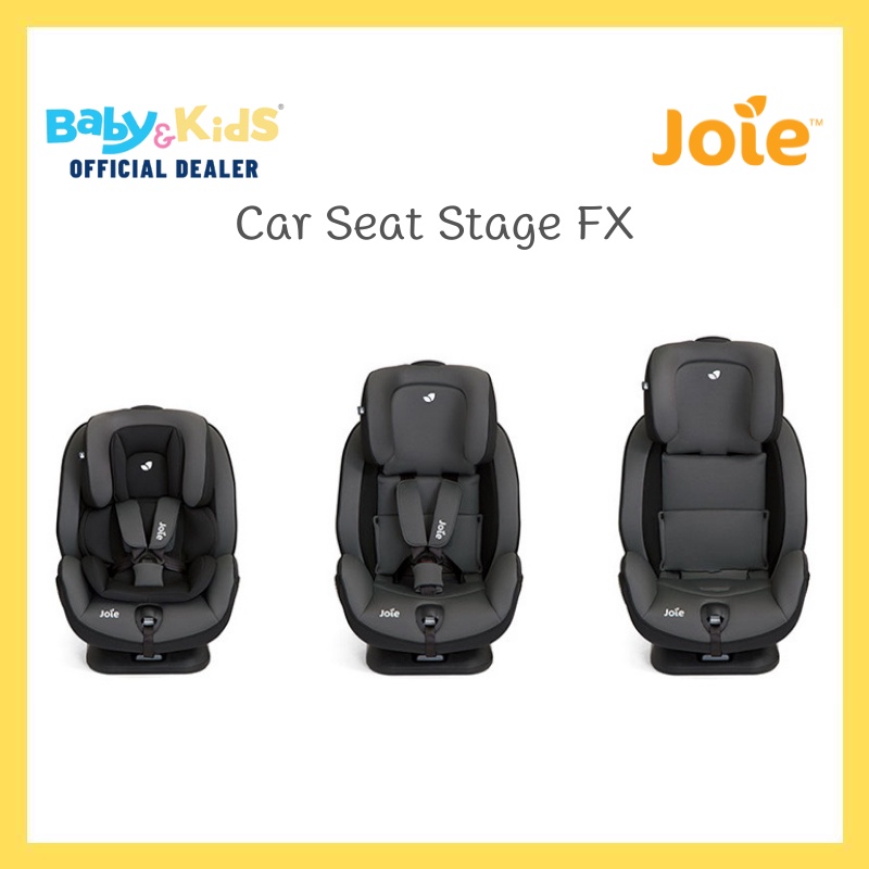 ศุนย์แท้100-joie-stage-fx-คาร์ซีท-คาร์ซีทเด็ก-isofix-belt-เด็กแรกเกิด-7ขวบ-รับน้ำหนักได้-25-กิโลกรัม-ประกันศูนย์