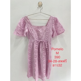 เดรสสั้น สีชมพู POMELO SIZE M