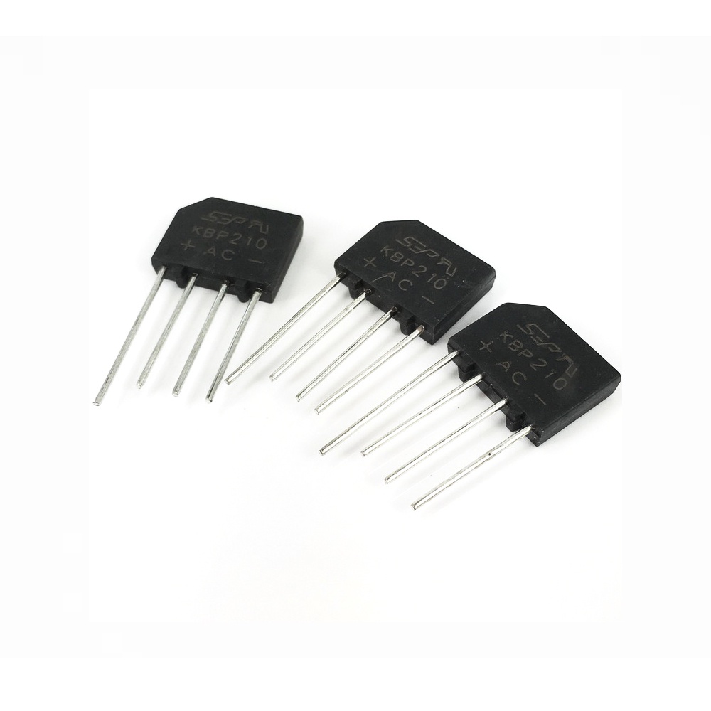 Pont Redresseur De Diode KBP206 KBP210 KBP307 KBP310 - 2A/3A, 600V-1000V, Neuf