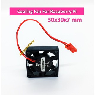 Cooling Fan 5V (30x30x7) For Raspberry Pi 4B /3B+ /3B