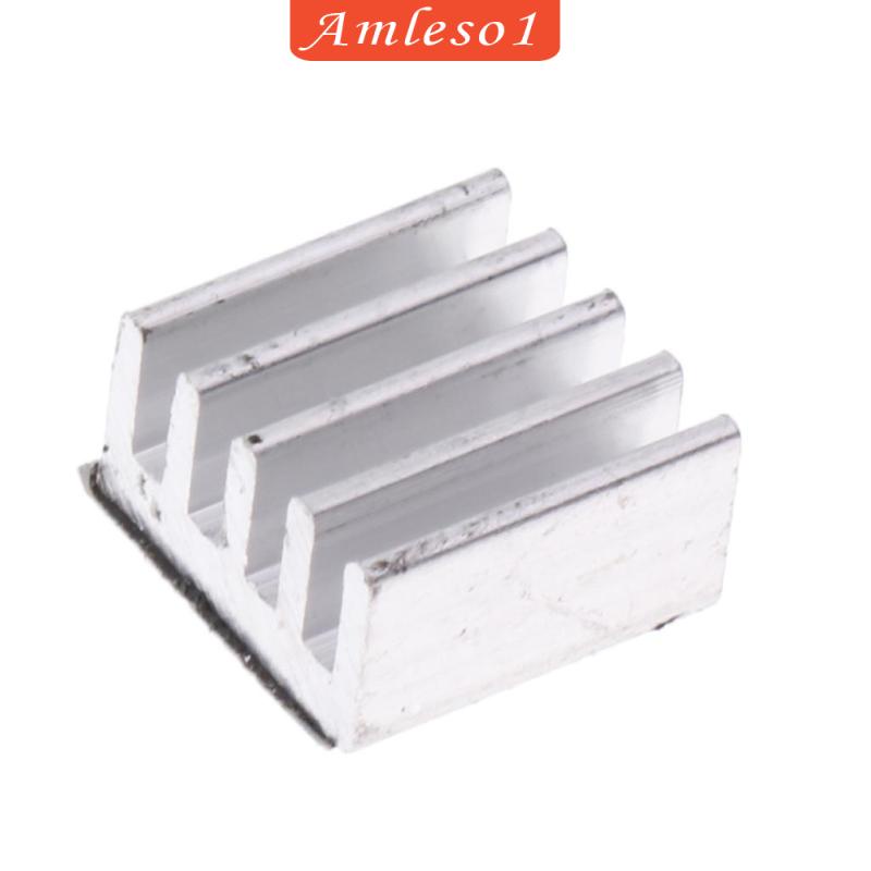 amleso1-ฮีทซิงค์ระบายความร้อน-อลูมิเนียม-ขนาดเล็ก-8-8x8-8x5-มม-สีเงิน-50-ชิ้น