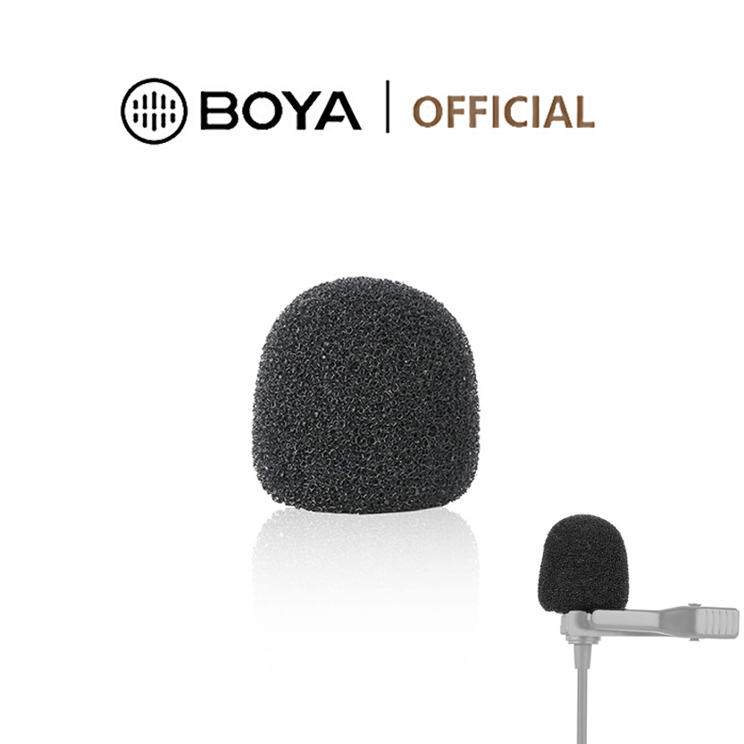 boya-โฟมป้องกันลมไมโครโฟน-สําหรับไมโครโฟน-boya-m1-m1-pro-lavalier