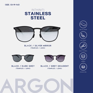 แว่นกันแดด inthiniti / Argon - Stainless Steel