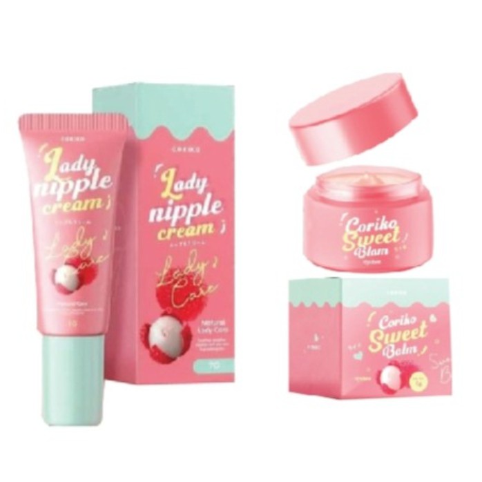 ภาพหน้าปกสินค้าลิปลิ้นจี่ โคริโกะ (ชื่อใหม่เดบิวเต้) Debute Nipple Cream มี 3 กลิ่นให้เลือก จากร้าน number168 บน Shopee
