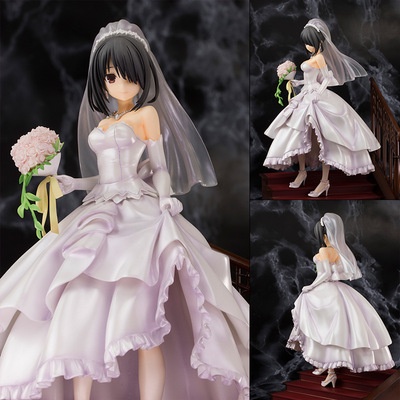 date-a-live-tokisaki-kurumi-nightmare-wedding-dress-ver-pvc-anime-action-figure-collection-model-toy-23cm