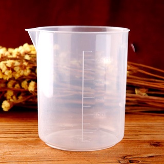 Measuring Cup Plastic Scale Measure Jug Kitchen Measuring Container School Labor Beaker 250ML LovelyHome