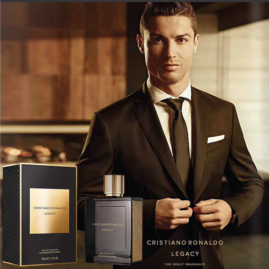 CRISTIANO RONALDO LEGACY Eau De Toilette 100ml น้ำหอมลิขสิทธิ์แท้จากคร ...