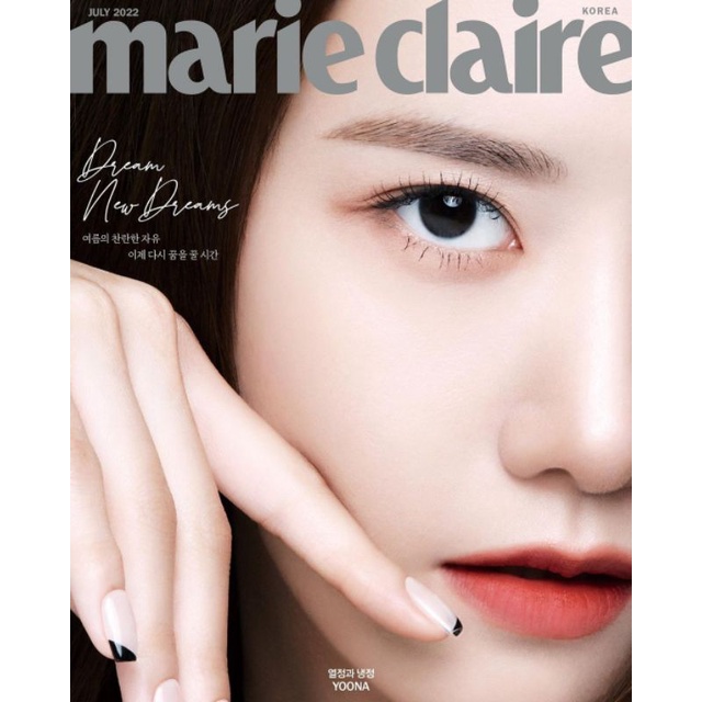 พร้อมส่ง-marie-claire-2022-07-ปก-ยุนอา-yoona-snsd-ชำระปลายทางได้