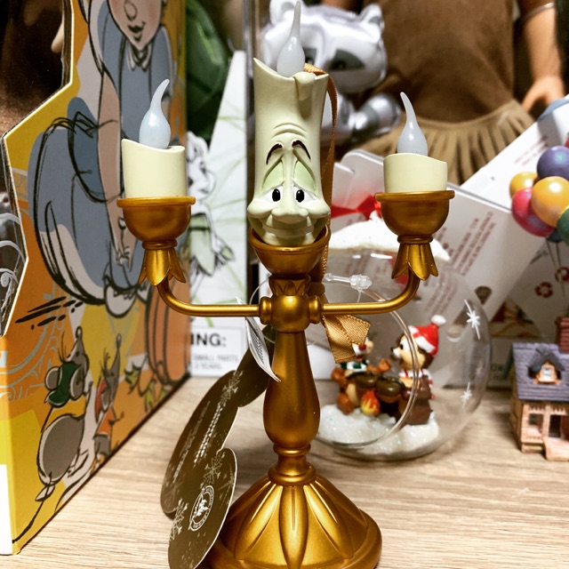 Tartah shop lumiere disney parks ornament light up 