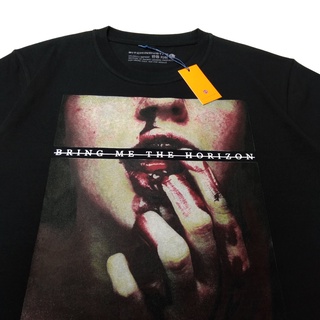 เสื้อยืด พิมพ์ลายวง Bmth Bloods Lust Band | แกนโลหะ