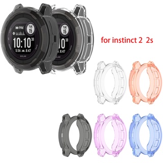 สินค้า Tpu เคสใส ป้องกัน สําหรับ Garmin instinct 2 2S กันชน ป้องกัน