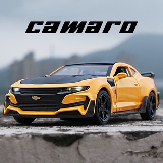 โมเดลรถยนต์ Chevrolet Camaro สเกล 1:32 ของเล่นสําหรับเด็กผู้ชาย ของขวัญวันเกิด