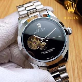 Rolex นาฬิกาข้อมืออัตโนมัติ สายแซฟไฟร์ สเตนเลส หรูหรา แฟชั่นเรียบง่าย สไตล์นักธุรกิจ สําหรับผู้ชาย 2023