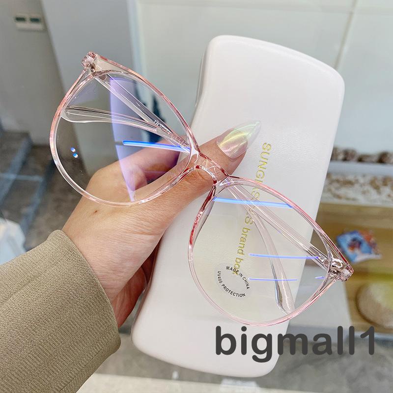 bigmall-แว่นตาป้องกันแสงสีฟ้า-สีดํา-สีชมพู-สีเทา-สีขาว-สําหรับผู้ใหญ่