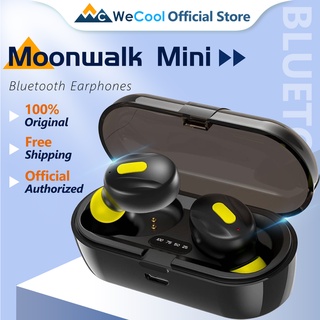 ภาพหน้าปกสินค้าWecool Moonwalk Mini หูฟังบลูทูธ True Wireless Bluetooth 5.1 HD สเตอริโอ Low latency การเล่นเกมพร้อมไมโครโฟน HD Music ซึ่งคุณอาจชอบสินค้านี้