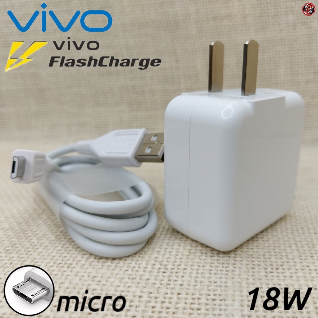 ที่ชาร์จ-vivo-v15-pro-18w-micro-สเปคตรงรุ่น-วีโว่-flash-charge-หัวชาร์จ-สายชาร์จ-2เมตร-ชาร์จเร็ว-ไว-ด่วน-ของแท้