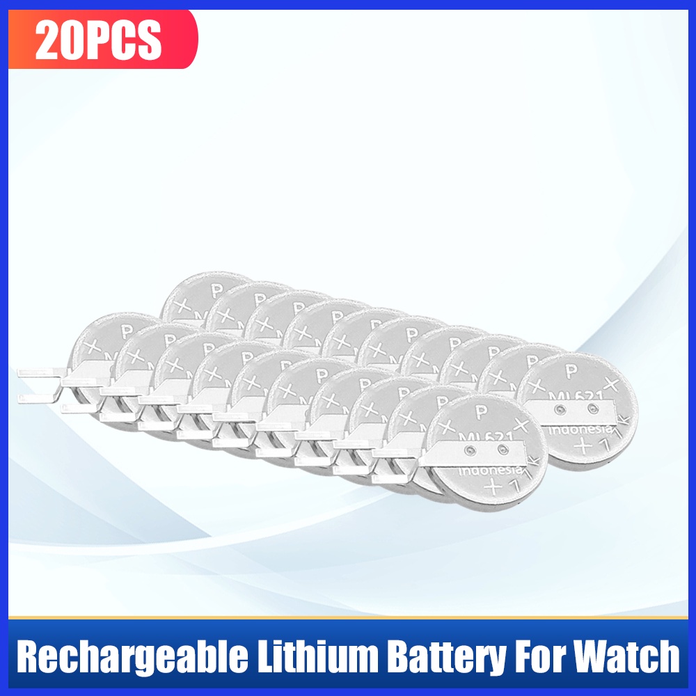 Original Panasonic ML621 ML 621 MS621 3V Li-ion Rechargeable Battery ...