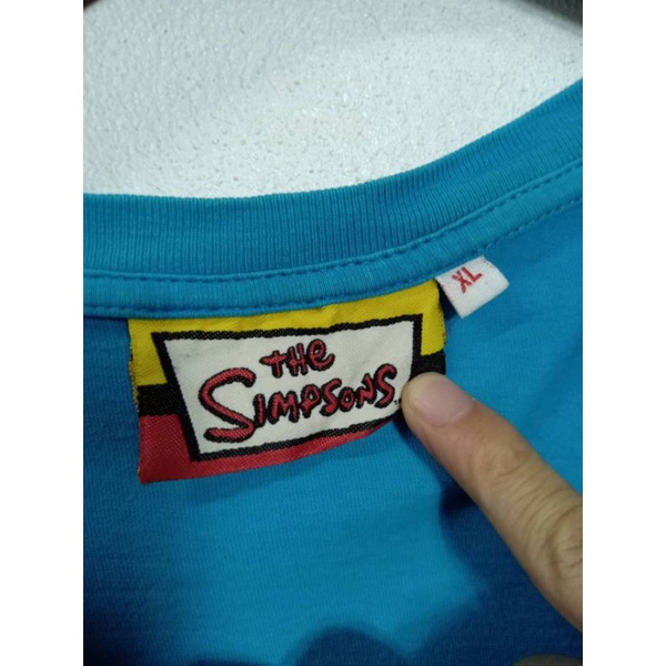 เสื้อยืด-มือสอง-ลายการ์ตูน-the-simpsons-fat-and-happy-xl-อก-46