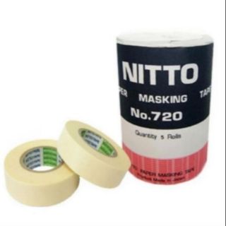 กระดาษกาวนิตโต้ NITTO 1แถว (5ม้วน) ของแท้ค่ะ