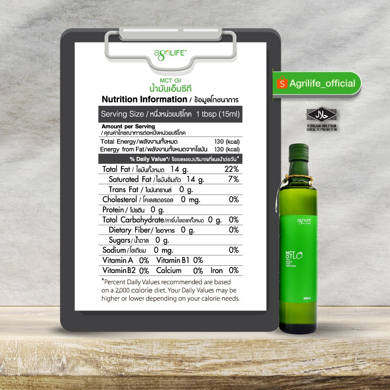 น้ำมันเอ็มซีที-น้ำมันmct-agrilife-mct-oil-medium-chain-triglycerides