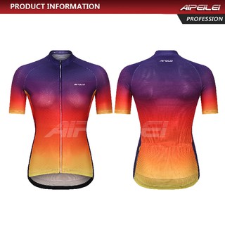 [IN STOCK] AIPEILEI เสื้อปั่นจักรยานแขนสั้นผู้หญิงฤดูร้อนใหม่เสื้อปั่นจักรยานเสือภูเขากีฬาเสื้อขี่จักรยาน