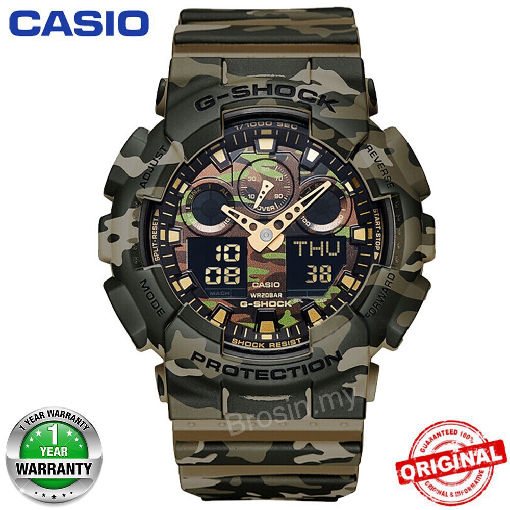 G shock army hot sale green watch price