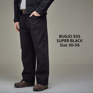 สินค้า กางเกงยีนส์ขากระบอกยีนส์  สีดำ Size 28-36