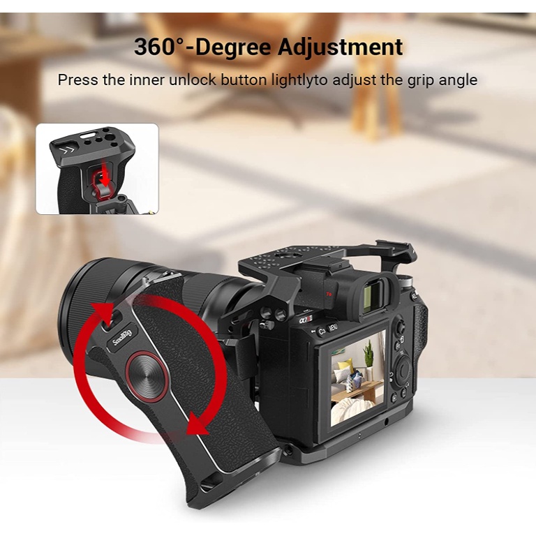 SmallRig Rotating NATO Handle (Left Side) 3260 | Shopee Thailand