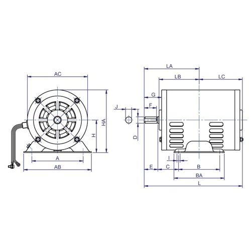 thaisin-มอเตอร์ไฟฟ้า-1-2hp-220v-รับประกัน-1-ปี